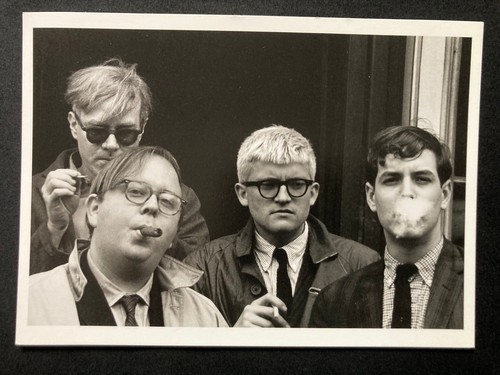 David hockney andy warhol - andy,