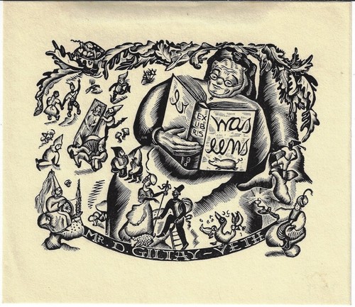 Dora geldzahler exlibris für - dora,